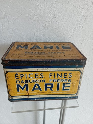 Ancienne boite publicitaire - ancienne,