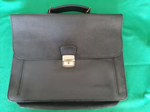Serviette cuir arthur - serviette,