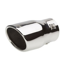 Embout de pot d’échappement universel inox ovale Simoni Racing TRX/24