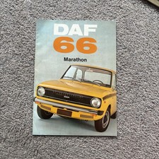 Daf 66 1100 Marathon original UK Sales Brochure 1972-1973 Pub. No. EP 7193