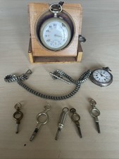 2 montres À  gousset ancienne à restaurer + 5 Clés