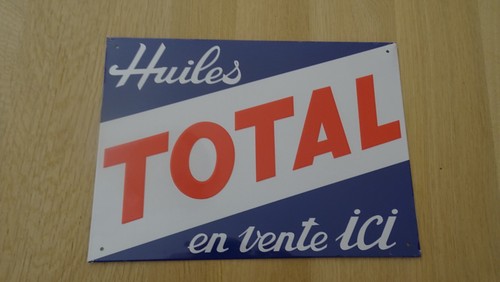 Plv plaque tole huiles total - tole,