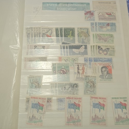 Timbres afrique madagascar - afrique,