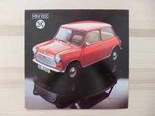 Rare 1976 Austin Morris MINI 1000 BROCHURE SWITZERLAND BROCHURE PROSPECTUS