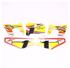 Kit déco jaune mini moto