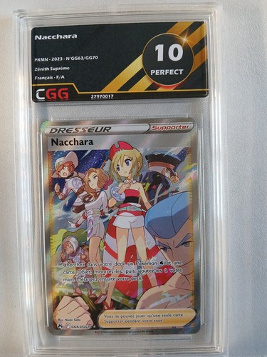Carte pokémon nacchara - carte,