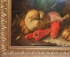 Tableau Ancien Peinture Huile