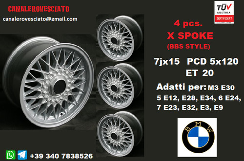 Jantes bbs pouces bmw - jantes, 15