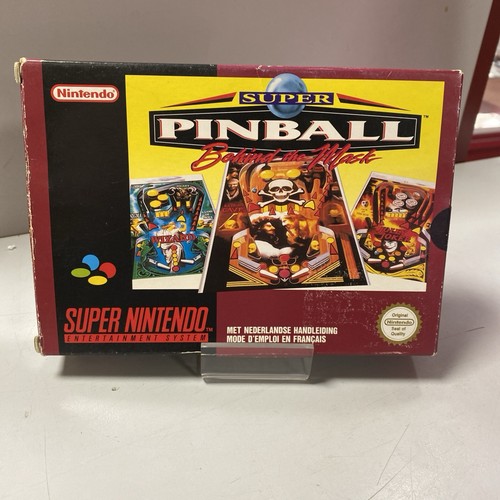 Console nintendo super - nintendo, pinball