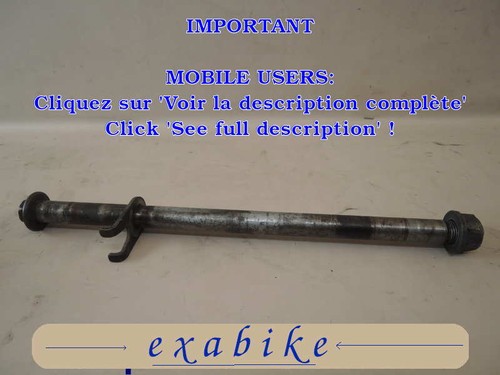 Axe roue arriere pour - de,
