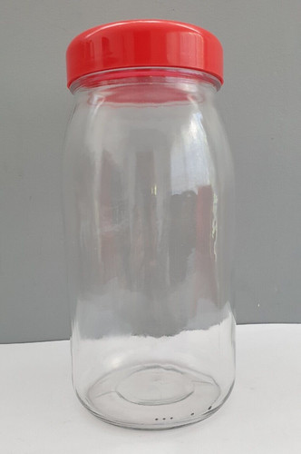 Grand bocal verre vintage - bocal,