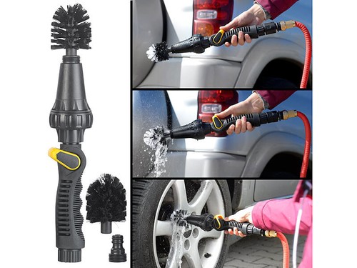 Brosse rotative pour - , tuyau