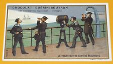 CHROME 1900-1914 CHOCOLATE GUERIN-BOUTRON LIGHTING PROJECTOR MARINE BOAT