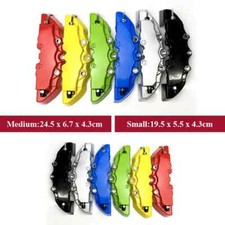 Brake Caliper Covers Universal Sporty Car Styling Accessory Front & Rear Wheels