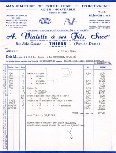 1960 manufacture de - 1960,