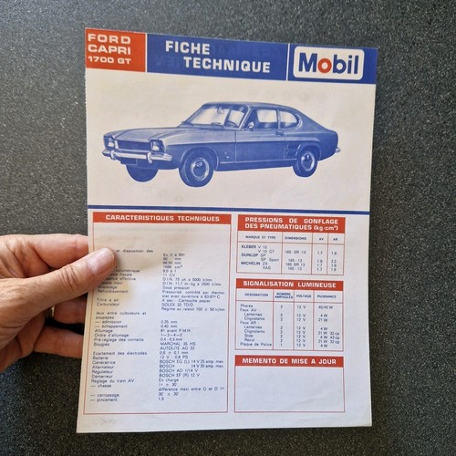Ford capri 1700 - 1700, gt