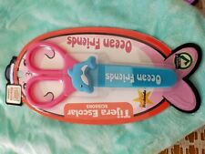 CISEAUX POUR ENFANT BLEU LOISIRS créatif océan friends dauphin