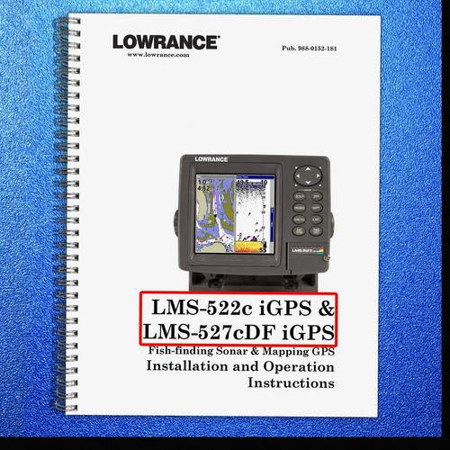 Lowrance lms 522c - lms-522c, lms-527cdf