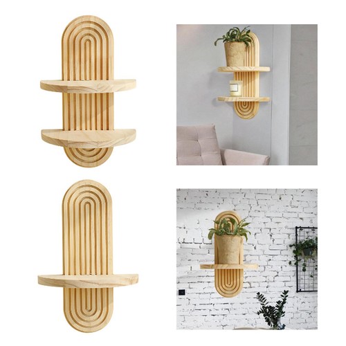 étagère murale bois boho - Étagère,