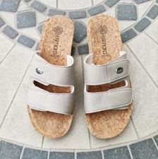 MULES BEIGE IRISE A SCRATCH -