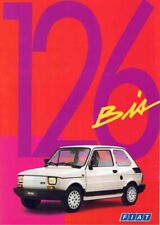 Catalogue Brochure Fiat 126 Bis 07/1990 France