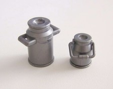 Playmobil (T1205) FARM - Large & Small Grey Milk Can