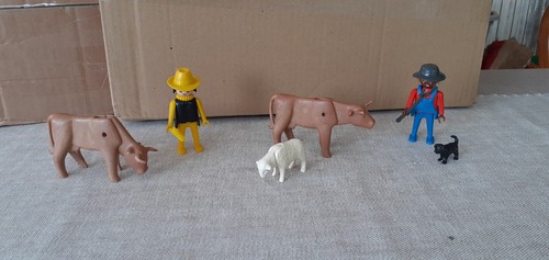 Playmobil lot ferme - vintage, 2