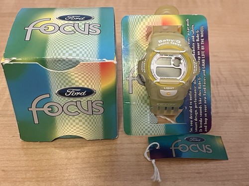 Ford focus casio baby yellow - ford, baby-g