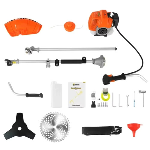 Gas brush cutter 52cc - 3-in-1,
