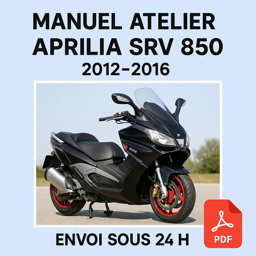 Manuel atelier aprilia - srv, 850