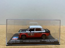 NOREV MODIFIED SIMCA 1000 RALLY 2 SRT SPRING RALLY 2015 BOX 1/43 AG M11