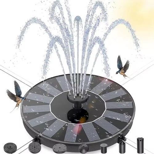 Solar fountain pump outdoor - fountain,