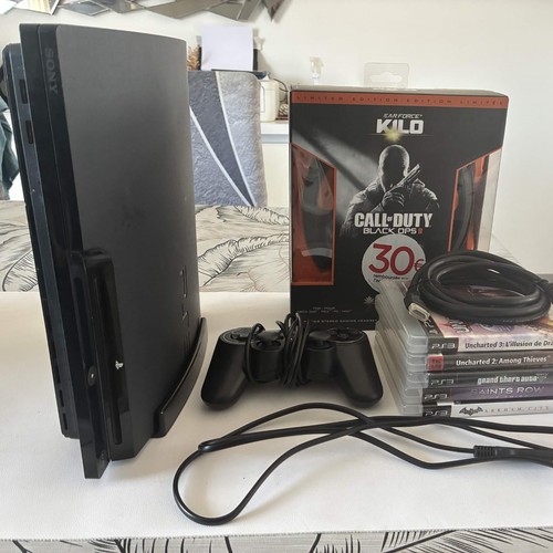 Console ps3 slim noir pack - noir,