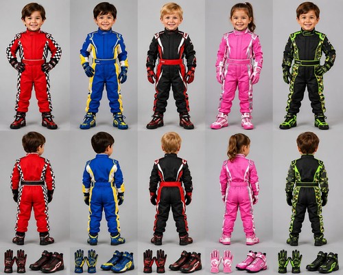 Kid kart racing suit cik - kart,