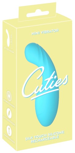 Mini vibromasseur cuties bleu - mini,