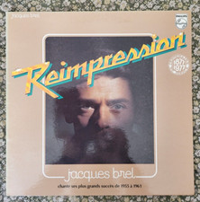 LP 33T  Jacques Brel  Quand On