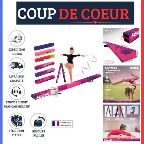 Poutre gymnastique pliable - poutre, de