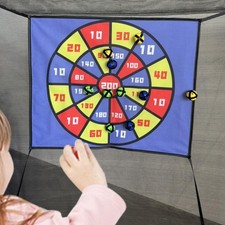 Kids Trampoline Board Play Toss Game Toys for Birthday Sports Summer