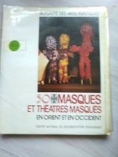 Masques Théâtre Masqué Collec. Actualité Arts plastiques No50 A.Gauvreau CNDP 