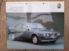 MASERATI 422 BROCHURE DEPLIANT