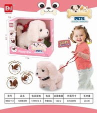 Chien interactif blanc qui