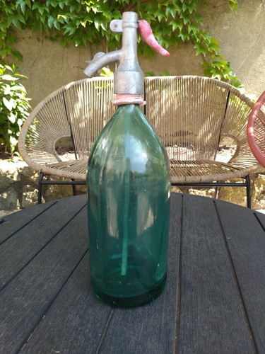 Ancienne bouteille siphon - bouteille,