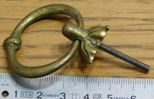 vintage ANNEAU doré POIGNEE