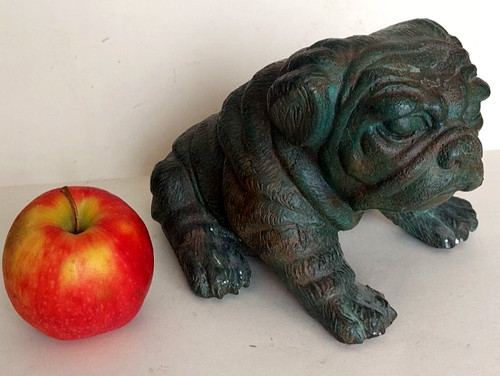 Bronze animal dog bulldog - animal,