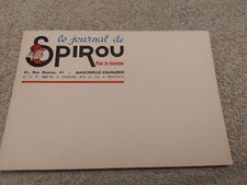 spirou carte du journal pour