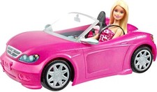 Barbie Poupée & Glam Convertible Voiture 3 + Neuf en Boîte Mattel