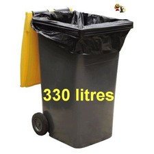 SAC POUBELLE POUR CONTENEUR 330 L CARTON de 100 SACS