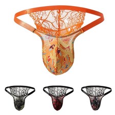 String homme élégant sexy taille basse slip sous vêtement avec pochette Bugle