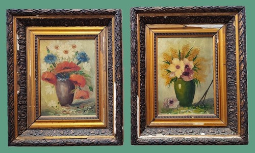 Paire natures mortes floral - natures,