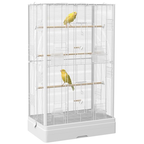 Pawhut cage oiseaux - pawhut, à